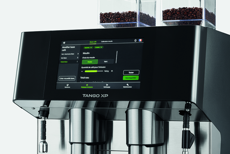 Easy programming with Super automatic espresso machine Easy programming with the TANGO XP Super automatic espresso machine
