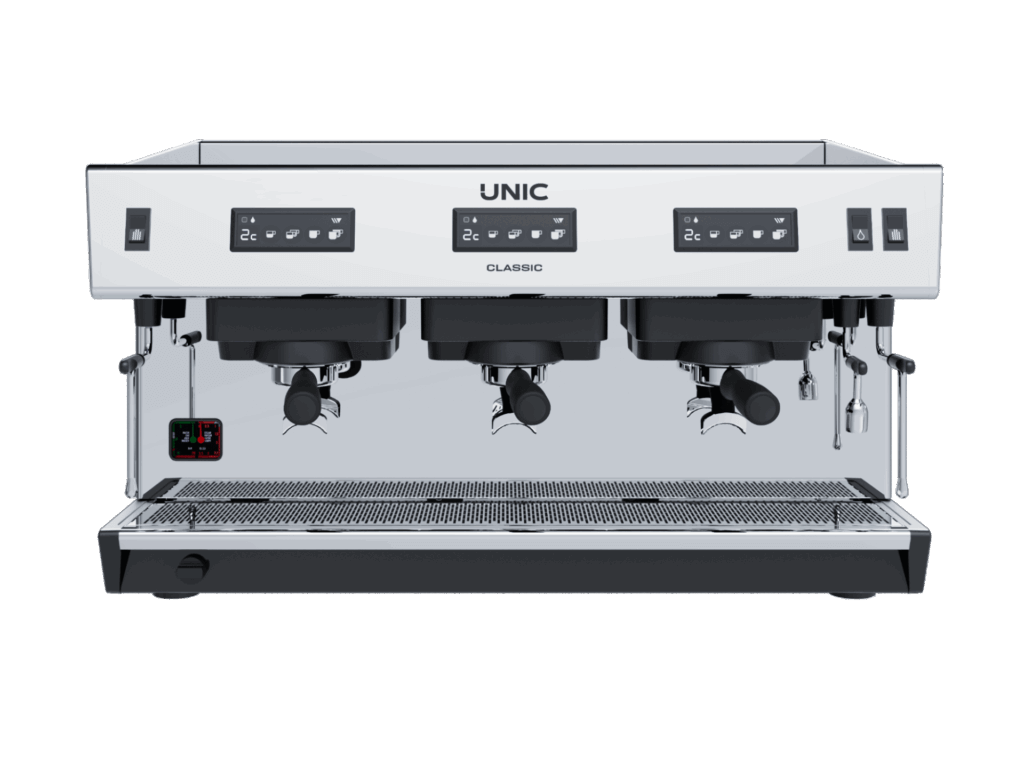 Classic 3 Groups Espresso Machine Front