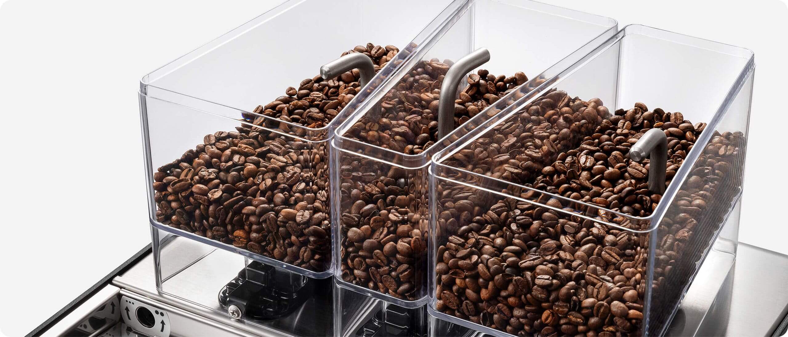 UNIC Machine à espresso TANGO XP Superautomatique 3 trémies et chauffe-tasses détails