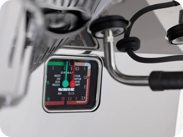 AURA Espresso Machine Temperature Stability Feature
